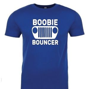 Boobie Bouncer Jeep Shirt, Men's Custom T-Shirt